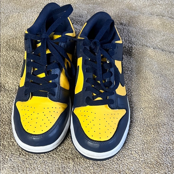 Nike Other - Nike Kids Shoes Yellow and Navy